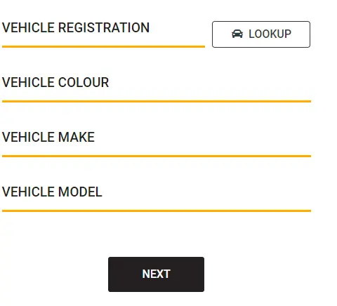 Provide Vehicle Information